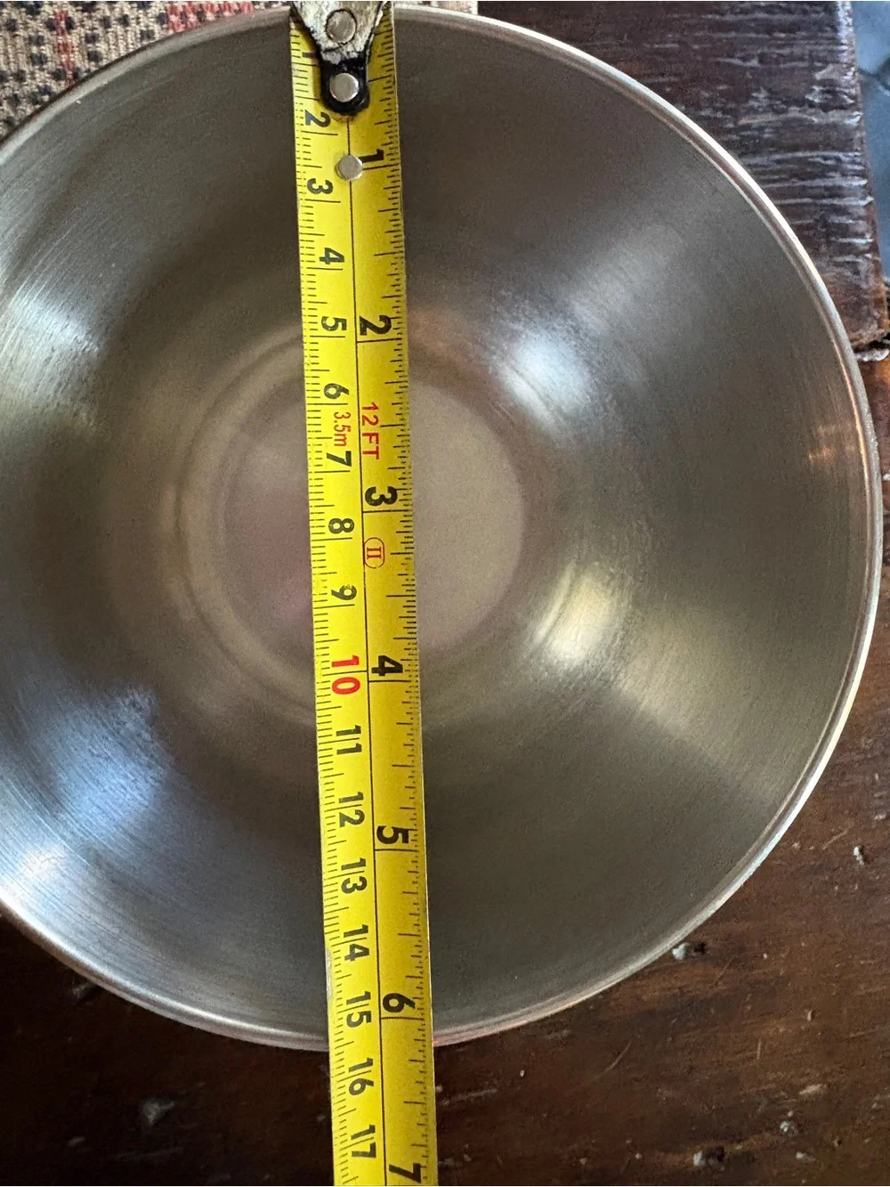 Sunbeam Stainless Steel Mixing Bowl - Reflective Silver